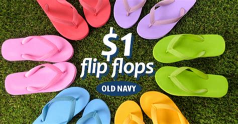 £1 flip flops.